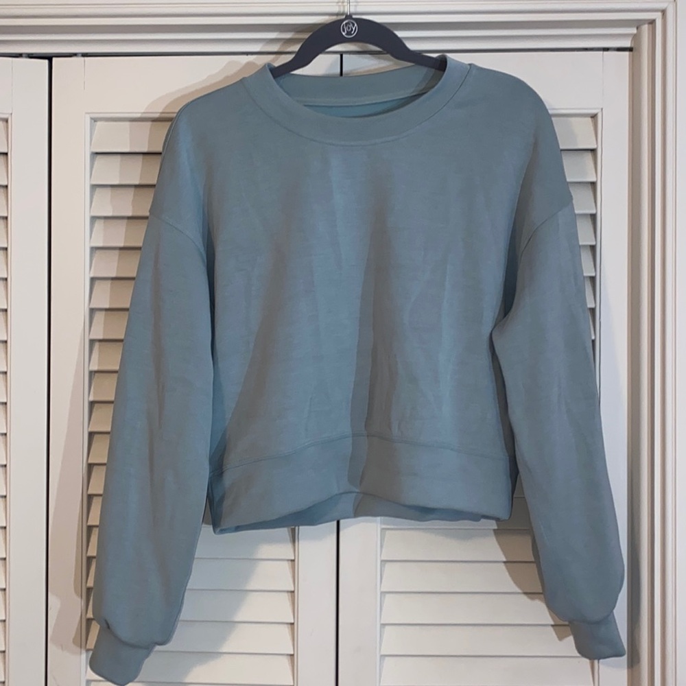 Lululemon Softstreme Perfectly Oversized Cropped Crew